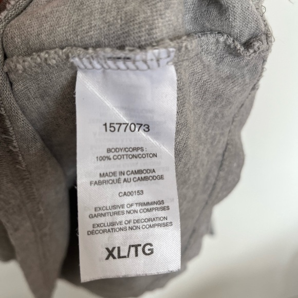 Champion Gray Long Sleeve Shirt size XL - Picture 4 of 5